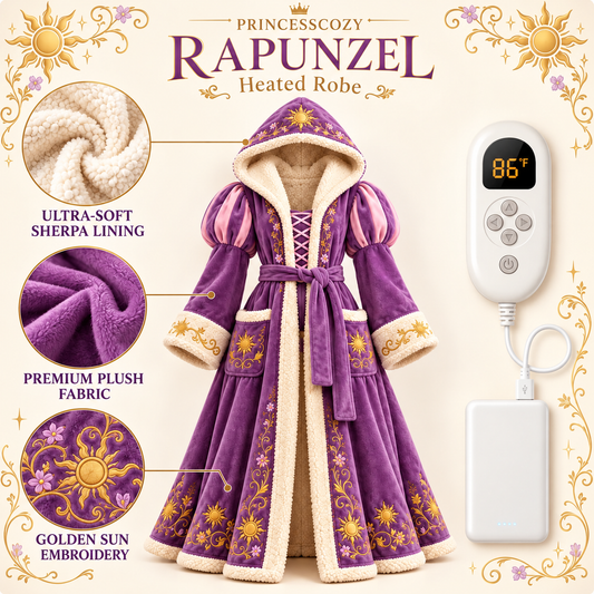 Princess Cozy Heated Robe